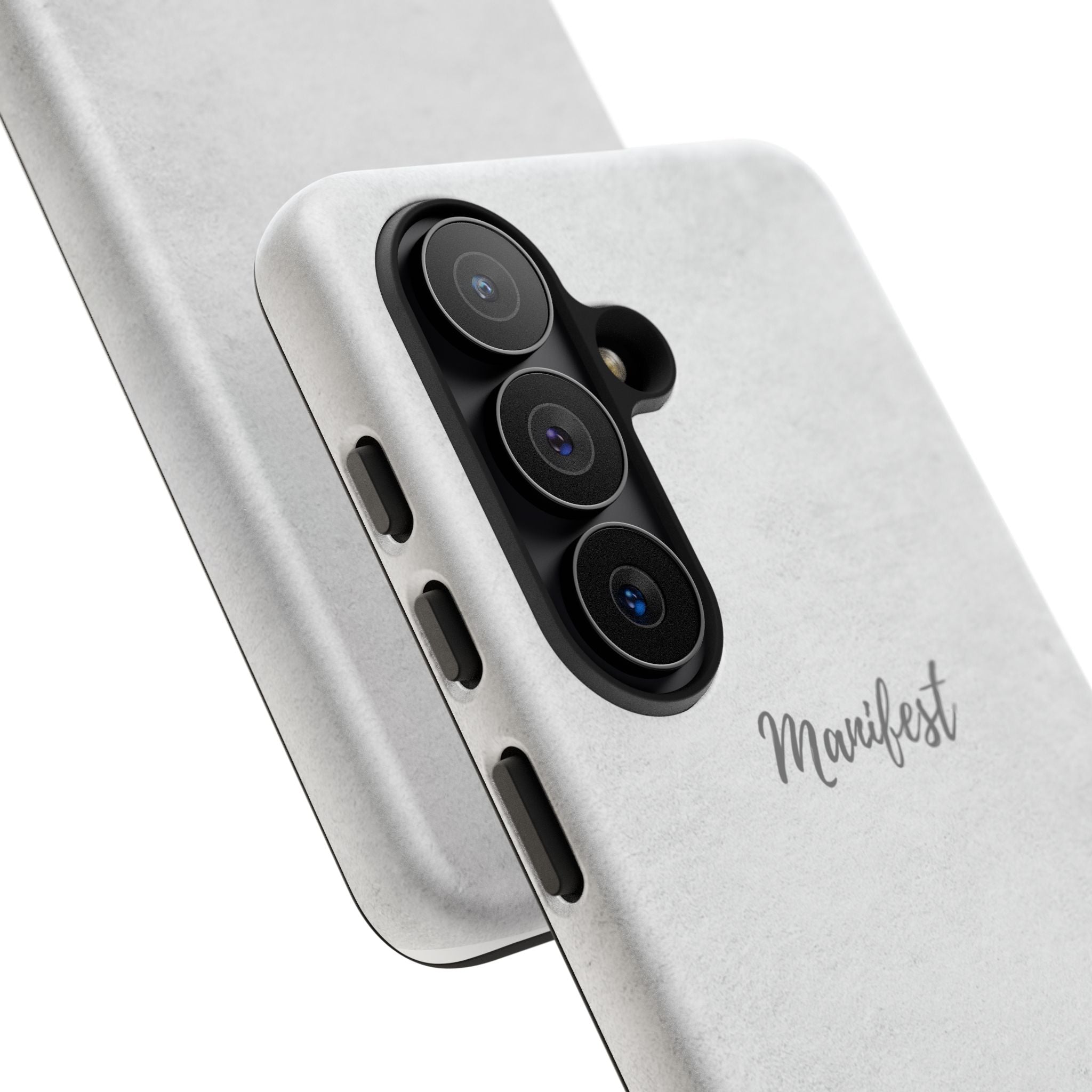 Manifest Flower Phone Case — Minimalist Protective iPhone Cover