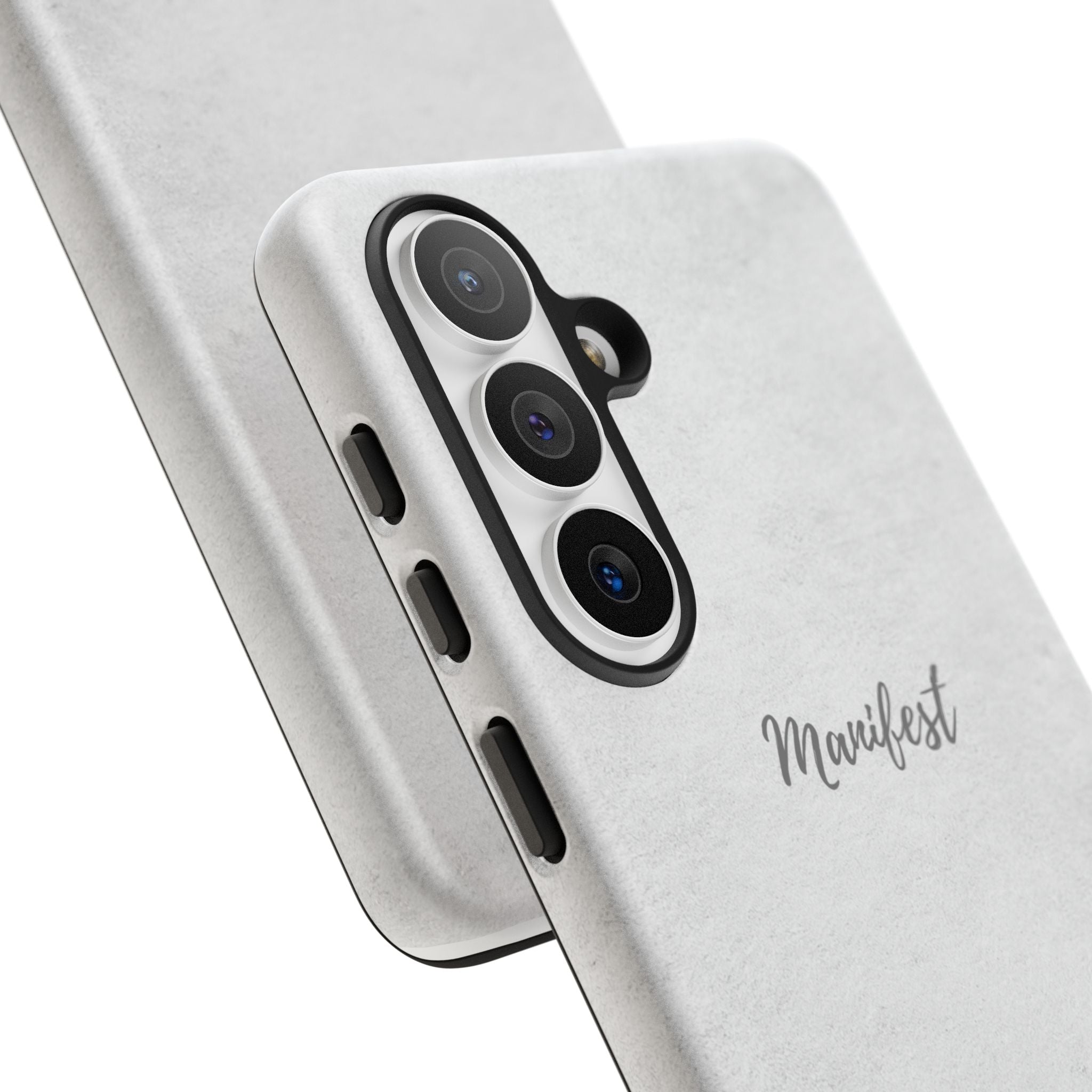 Manifest Flower Phone Case — Minimalist Protective iPhone Cover