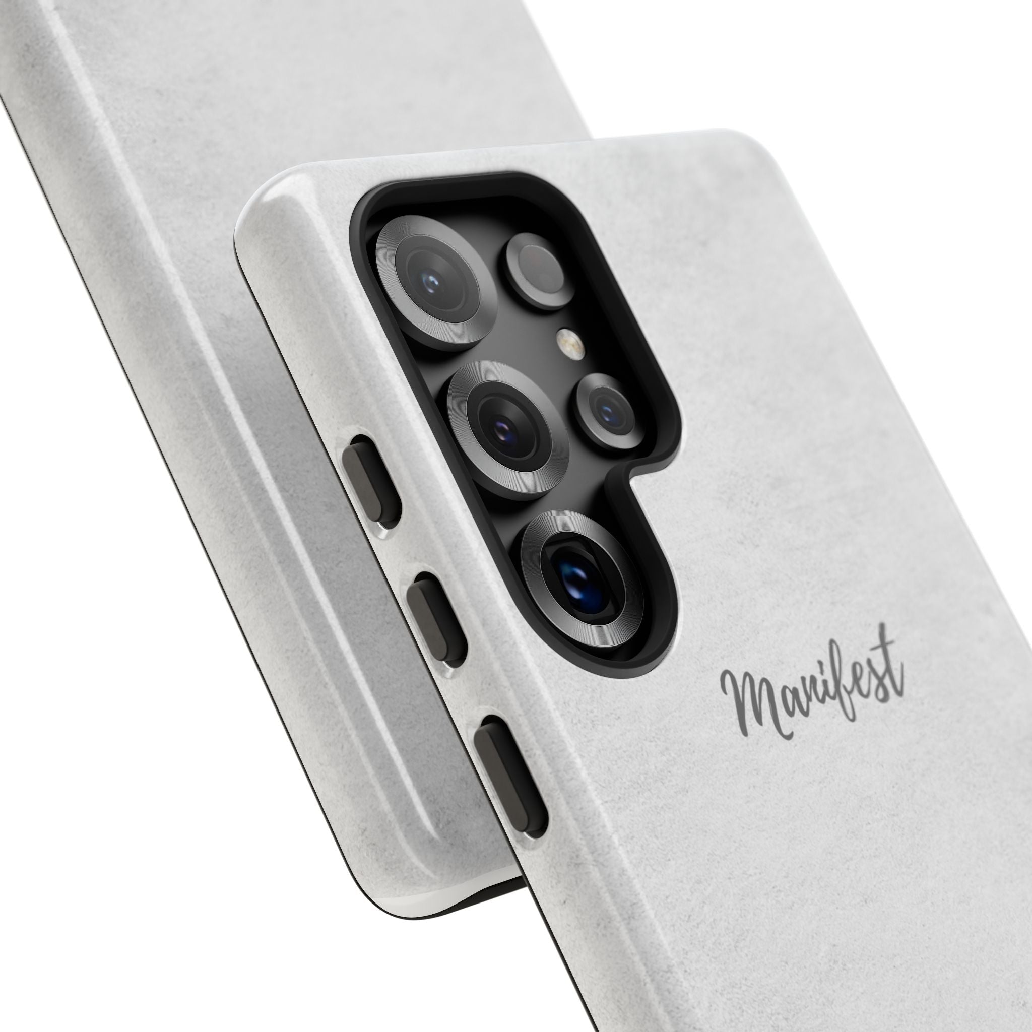 Manifest Flower Phone Case — Minimalist Protective iPhone Cover