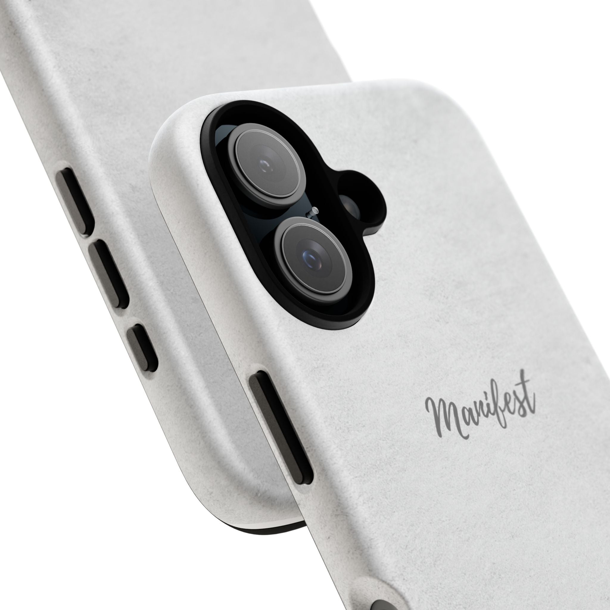 Manifest Flower Phone Case — Minimalist Protective iPhone Cover
