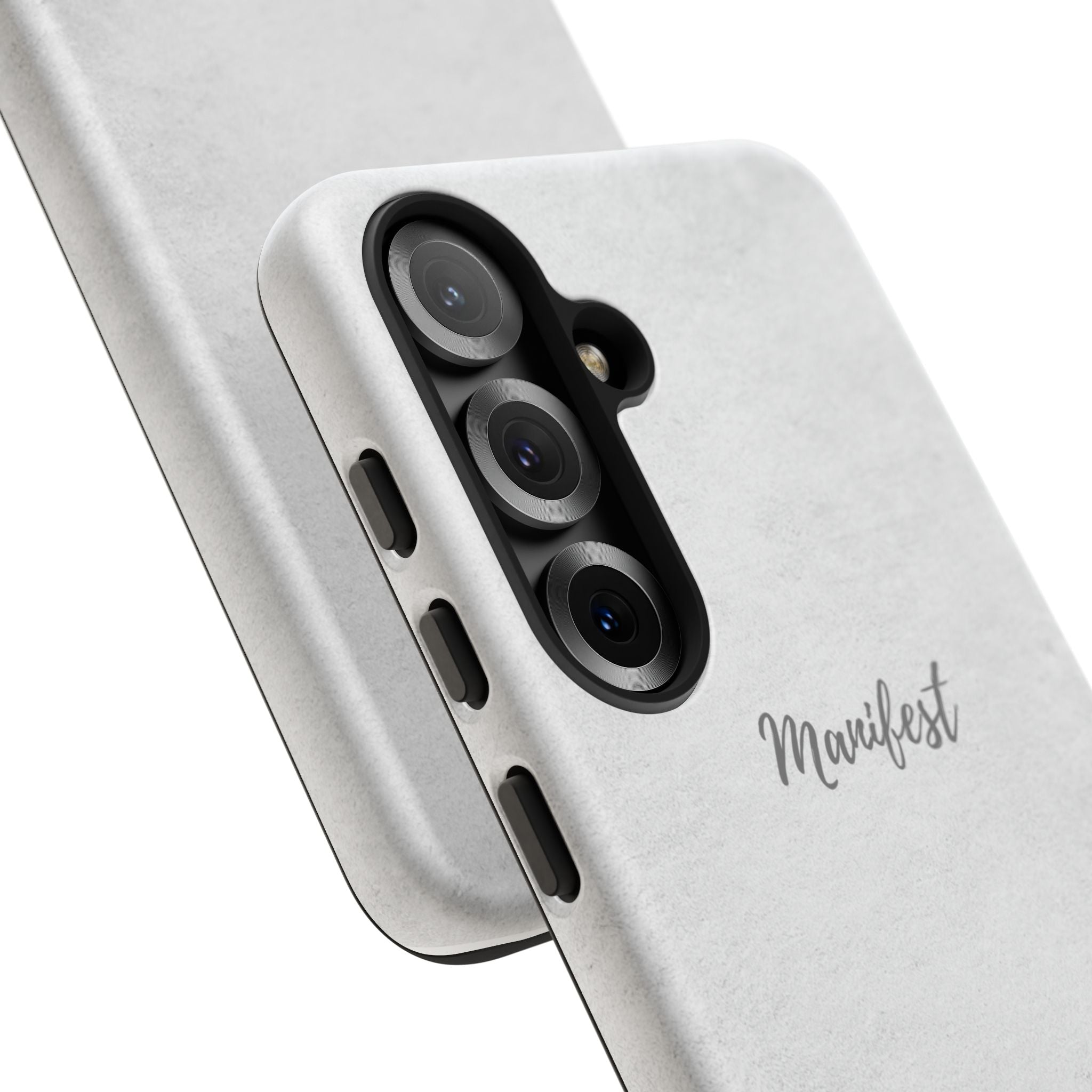 Manifest Flower Phone Case — Minimalist Protective iPhone Cover
