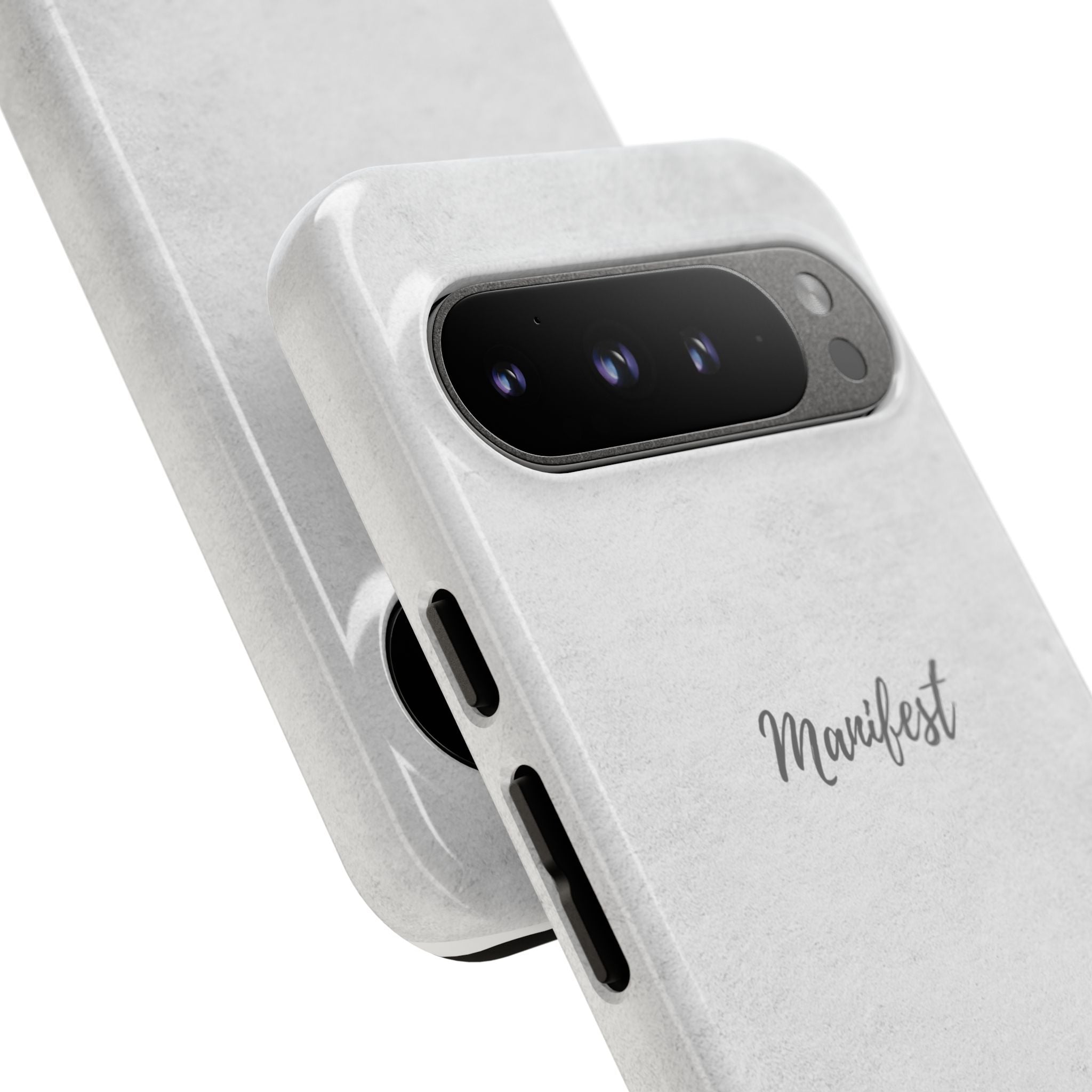 Manifest Flower Phone Case — Minimalist Protective iPhone Cover