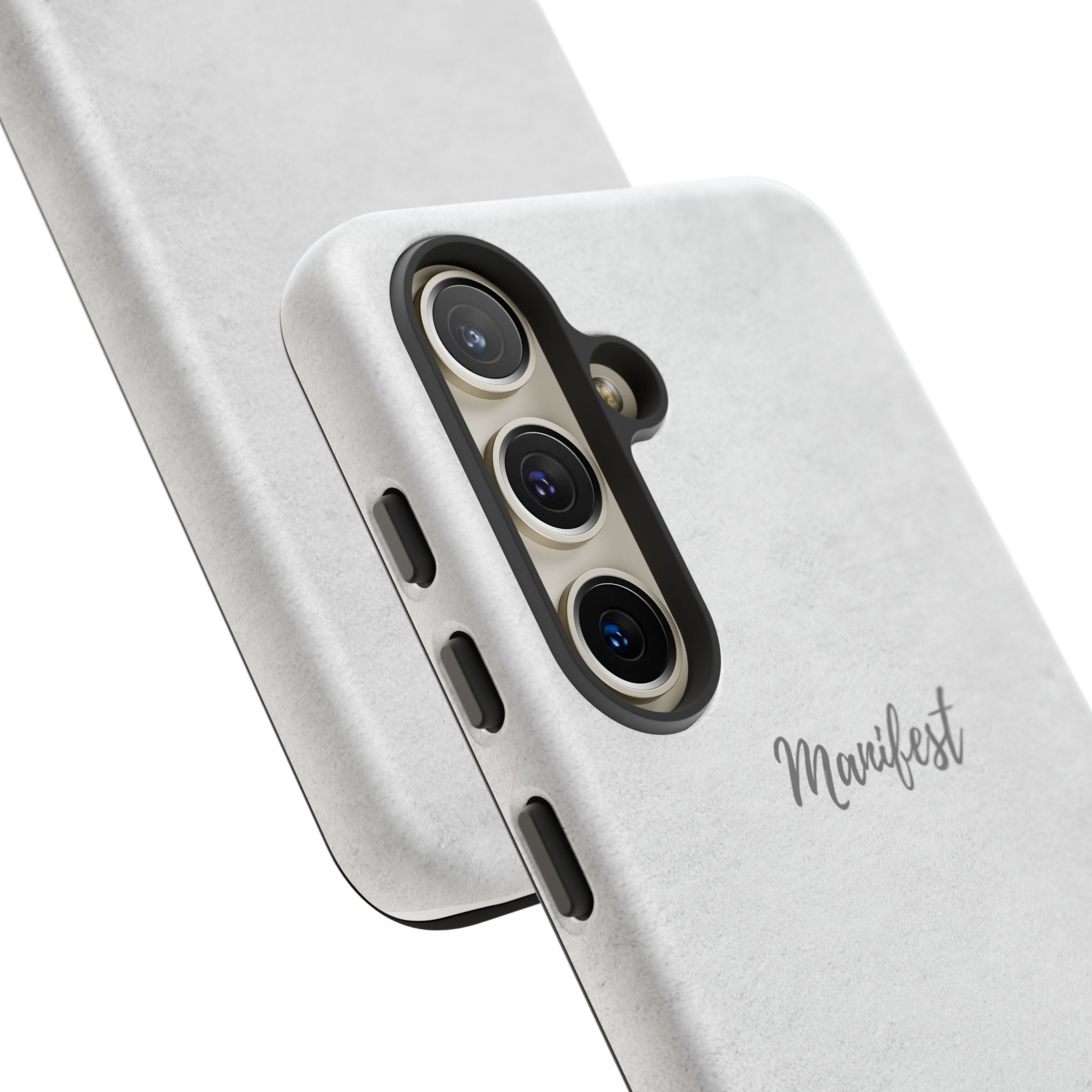Manifest Flower Phone Case — Minimalist Protective iPhone Cover