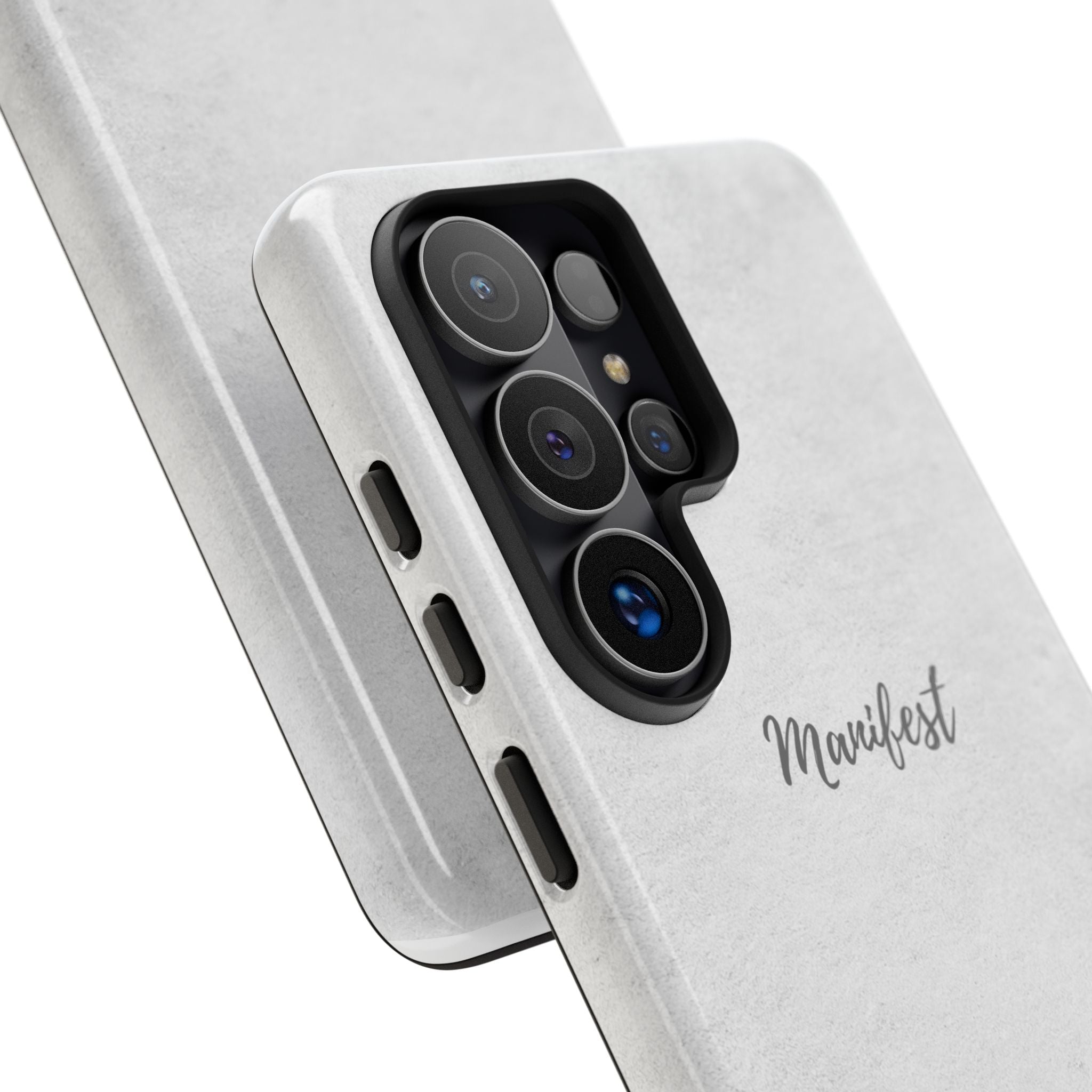 Manifest Flower Phone Case — Minimalist Protective iPhone Cover