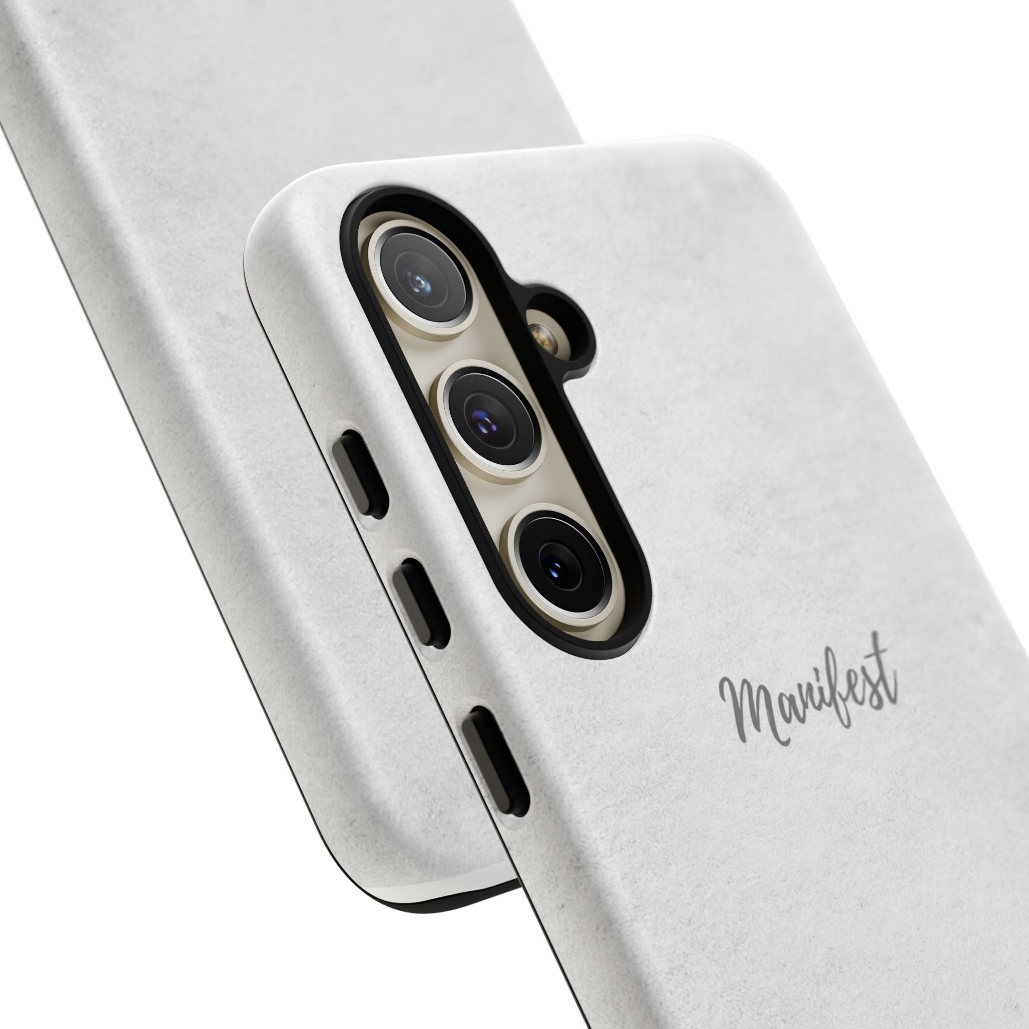 Manifest Flower Phone Case — Minimalist Protective iPhone Cover