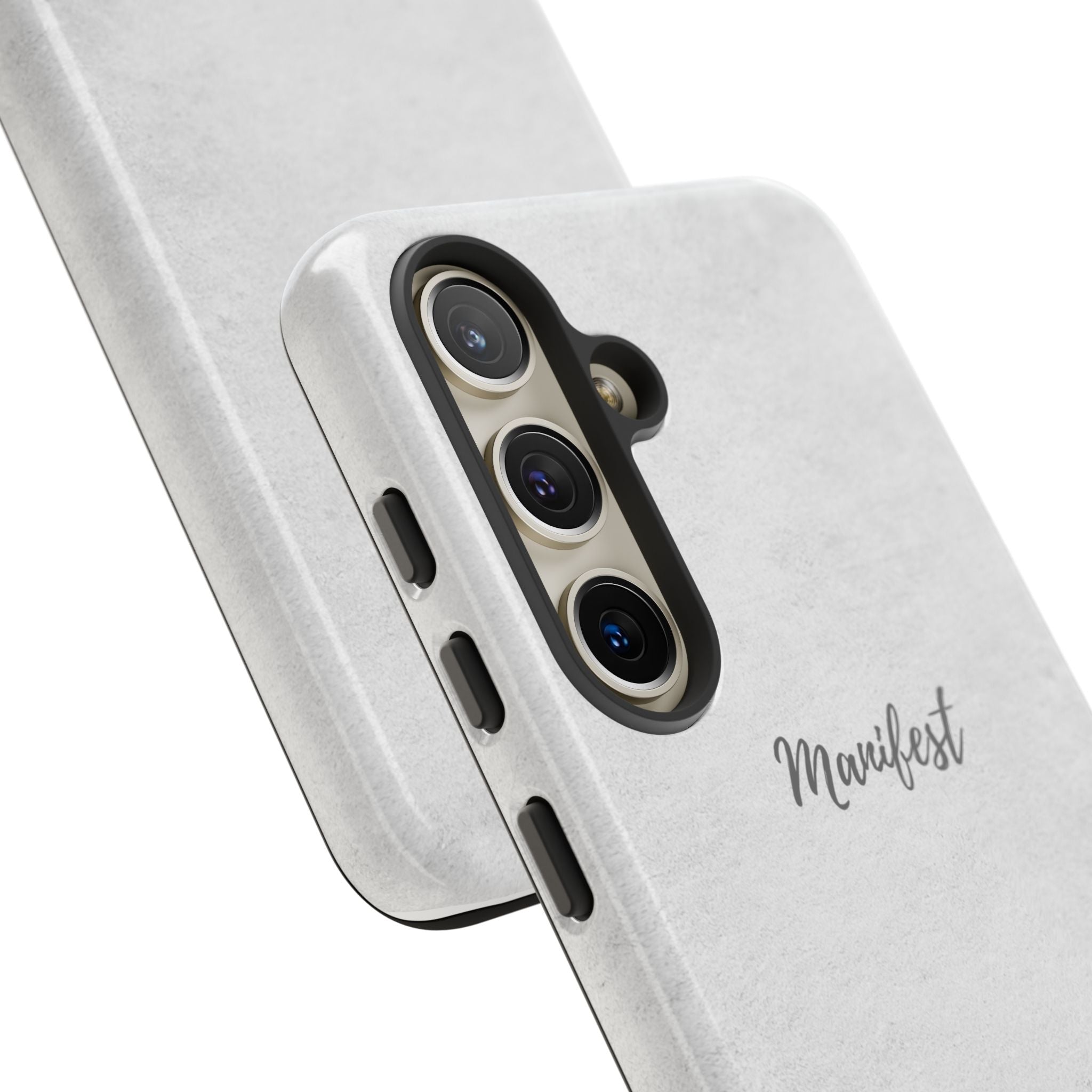 Manifest Flower Phone Case — Minimalist Protective iPhone Cover