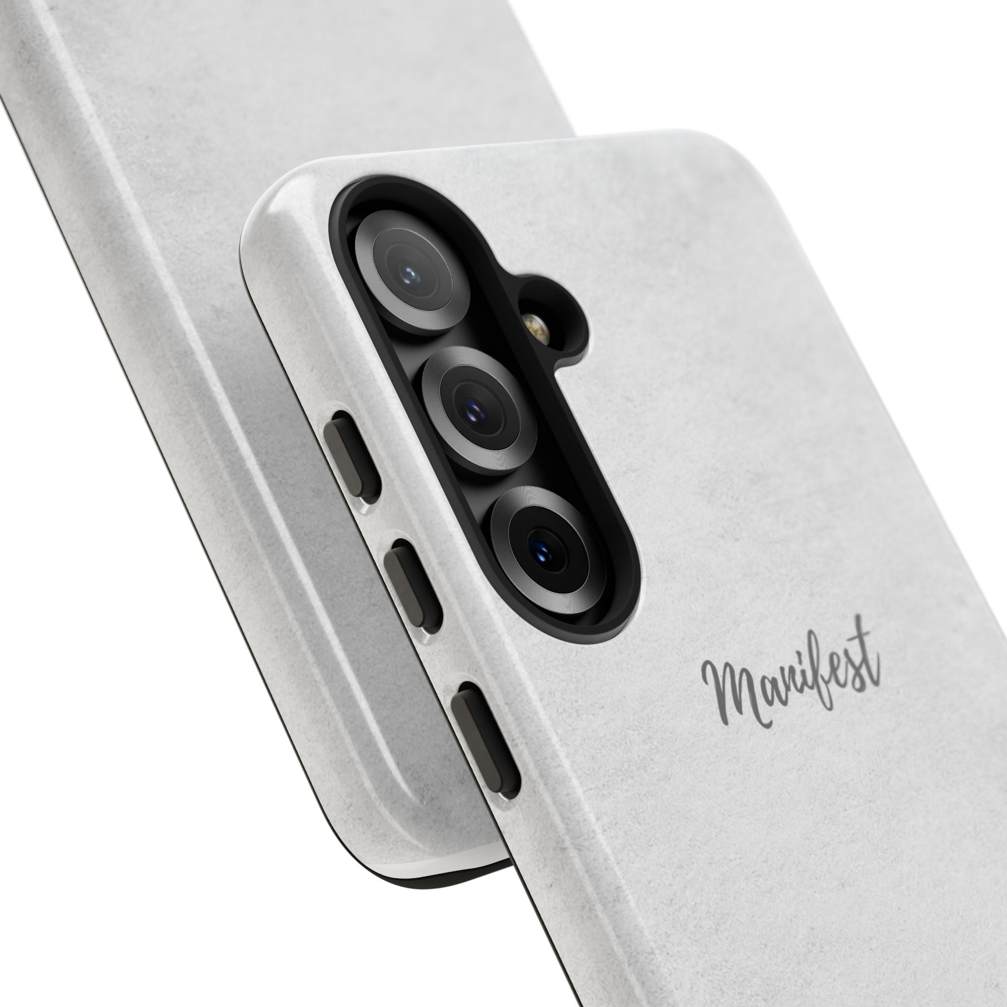 Manifest Flower Phone Case — Minimalist Protective iPhone Cover