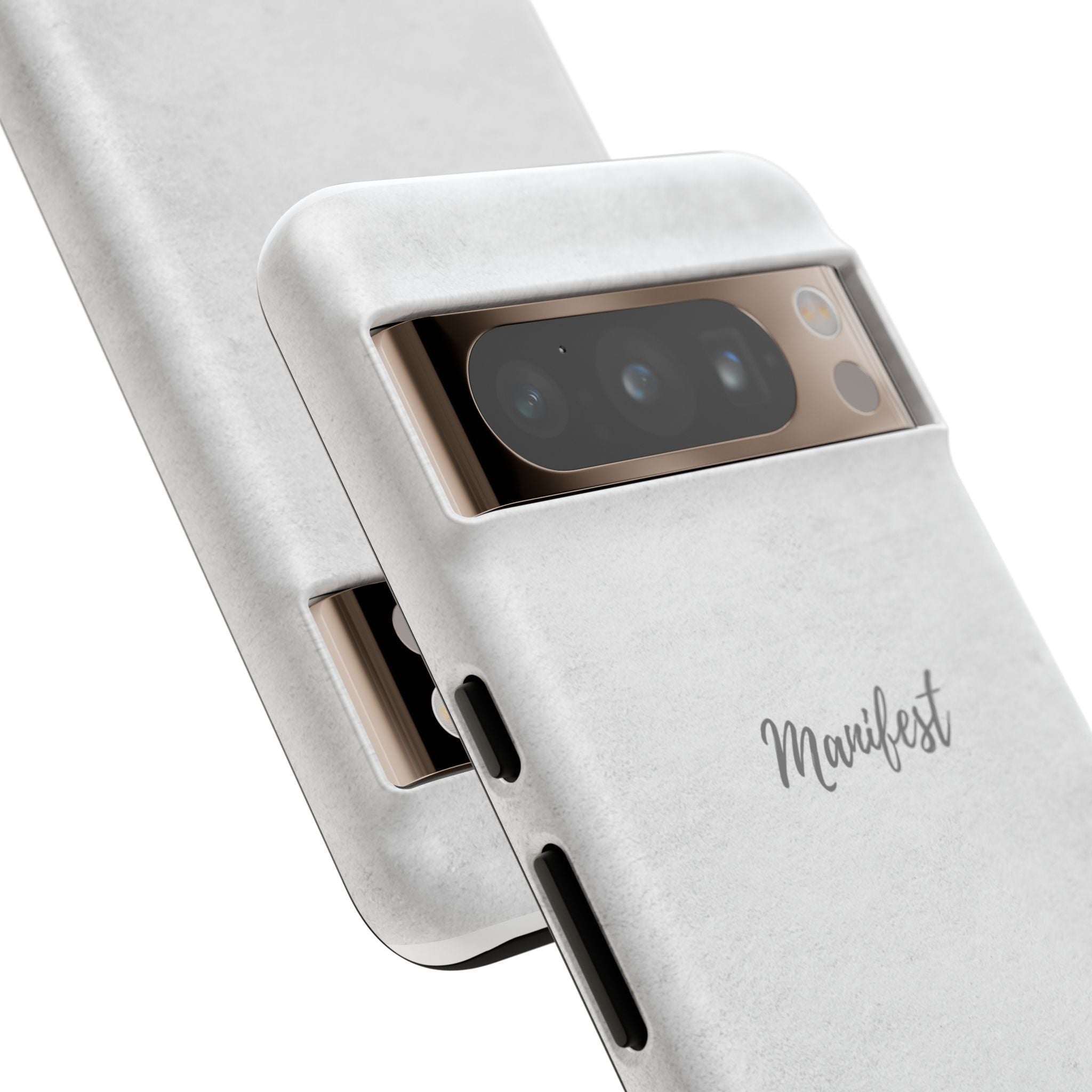 Manifest Flower Phone Case — Minimalist Protective iPhone Cover