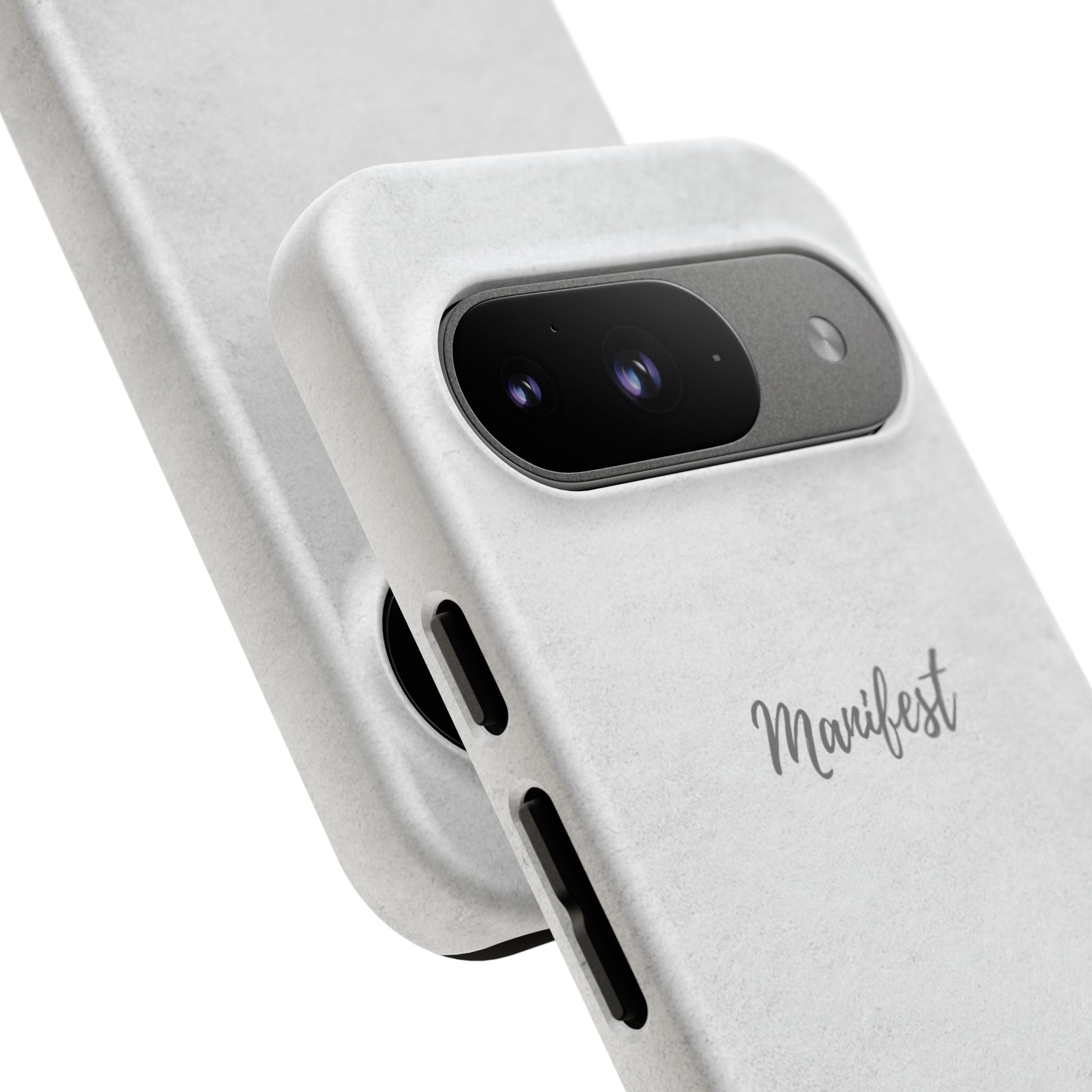 Manifest Flower Phone Case — Minimalist Protective iPhone Cover