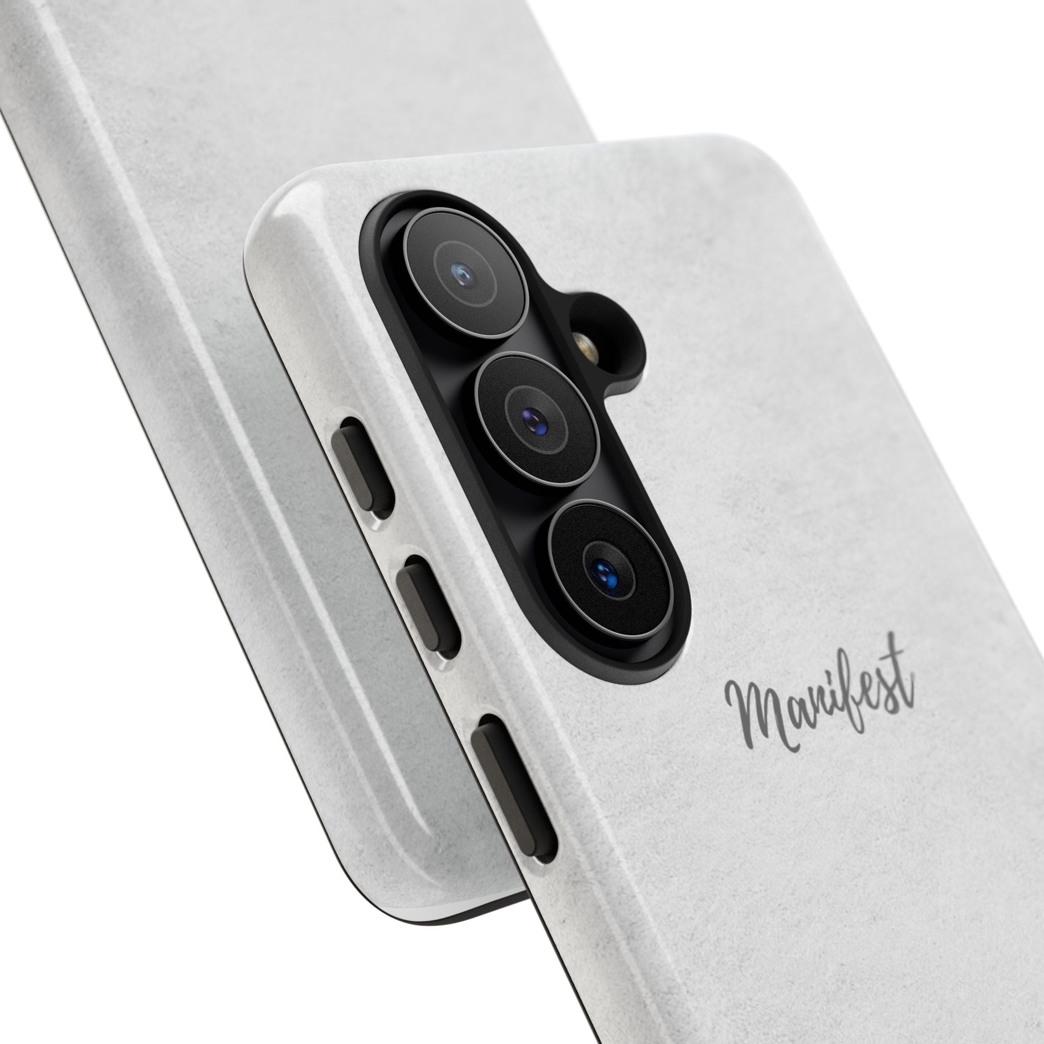 Manifest Flower Phone Case — Minimalist Protective iPhone Cover